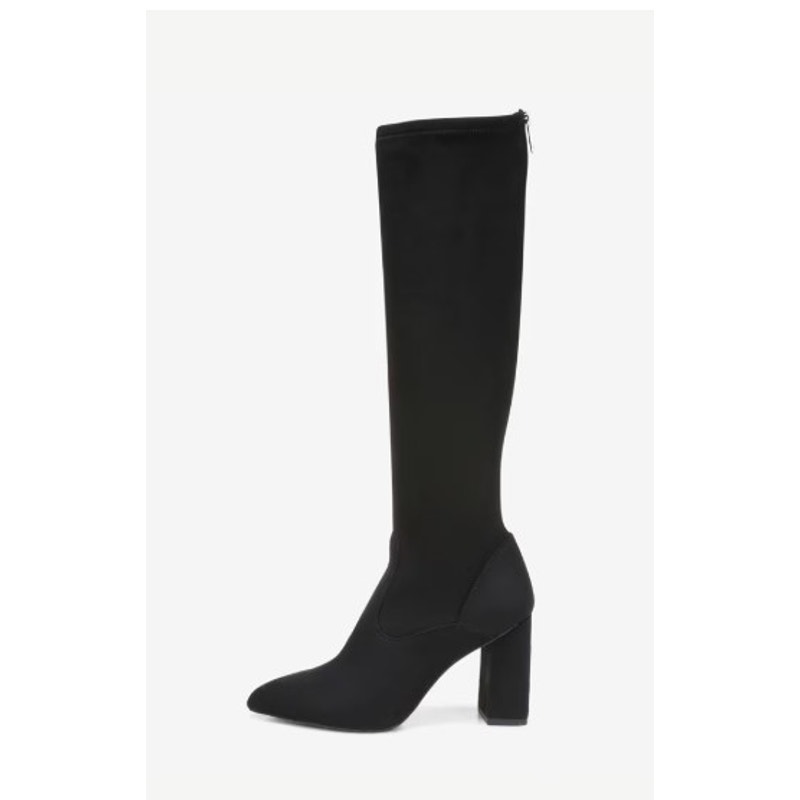 New Franco Katherine Wide Calf Knee High Boot Dark Brown Wc Size 8.5
